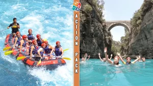 Koprulu Canyon Rafting Tour EXTRA PACKAGE | From All Over Antalya | 14 KM Parkour + Canyoning | Satisfaction Guaranteed!
