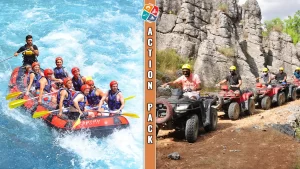 Koprulu Canyon Rafting & Quad ATV Safari Tour | From All Over Antalya | Action Pack!