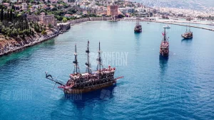 Alanya Pirate Boat Tour | Cave & Bay Trip | Pirate Ship Adventure: Discover the Alanya Seas Like a Pirate! | Satisfaction Guaranteed!